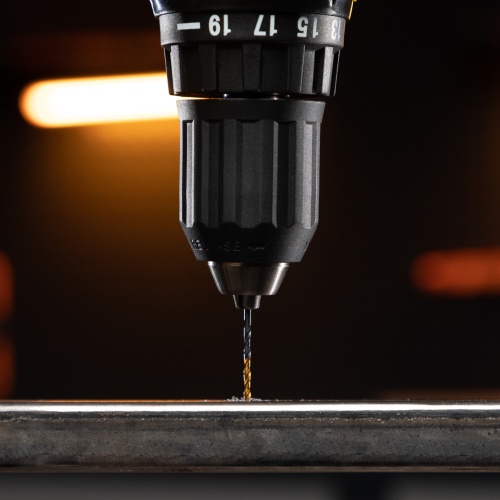 Сверло по металлу, 2 мм, HSS-Tin, Golden Tip, 10 шт. Denzel фото 8