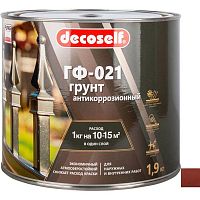 Грунт ГФ-021 Pufas Decoself красно-коричневый 1,9 кг