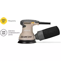 Шлифмашина экцентриковая Nocord 290Вт, 125 мм 7500-12000 об/мин, NOS-290.125.0 904135.NOS-290.125.0-2
