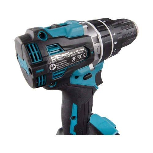 Ударная аккумуляторная дрель-шуруповерт Makita XGT BL/XPT 40В, 0-2200 об\мин;33000уд\м, 13 HP002GD201 фото 4