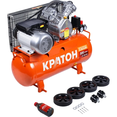 Масляный компрессор с ременным приводом Кратон AC-300-50-BDV 3 01 01 038 фото 4 Масляный компрессор с ременным приводом Кратон AC-300-50-BDV 3 01 01 038 фото 4