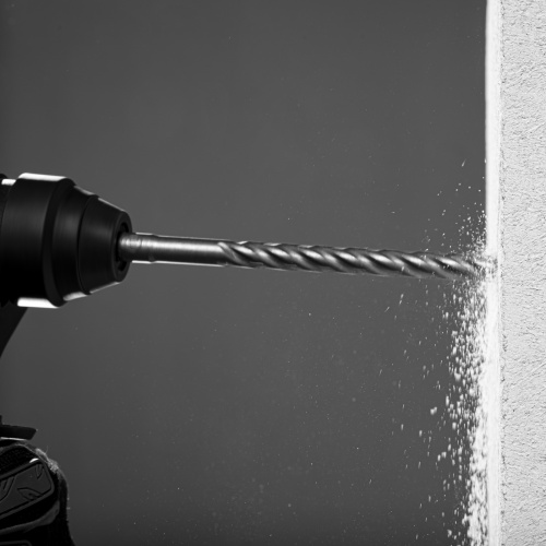 Бур по бетону, 10 x 300 мм, SDS Plus c крестовой пластиной Matrix фото 6