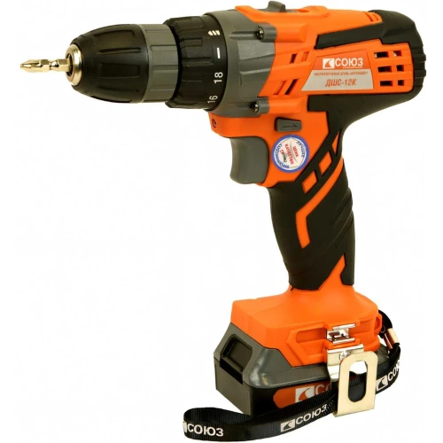 Аккумуляторная дрель-шуруповерт СОЮЗ ДШС-12К фото 4