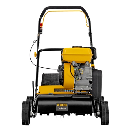 Скарификатор-аэратор бензиновый SAG-400, 212 см3, -15/+10 мм, 40 см Denzel фото 5