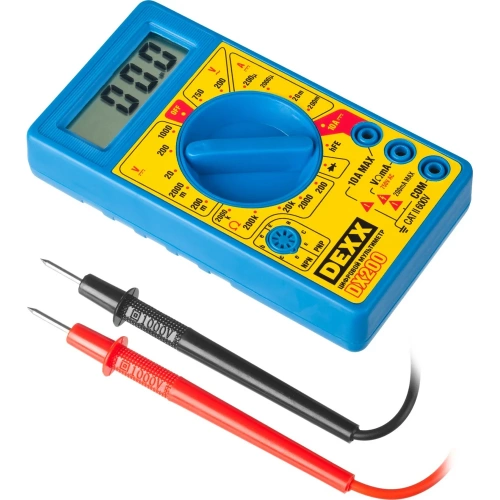 Цифровой мультиметр DEXX DX200 45300