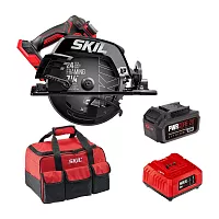Аккумуляторная циркулярная пила SKIL CR5440 + ЗУ SC5358 + АКБ (4Ач) BY5196 9-1-033