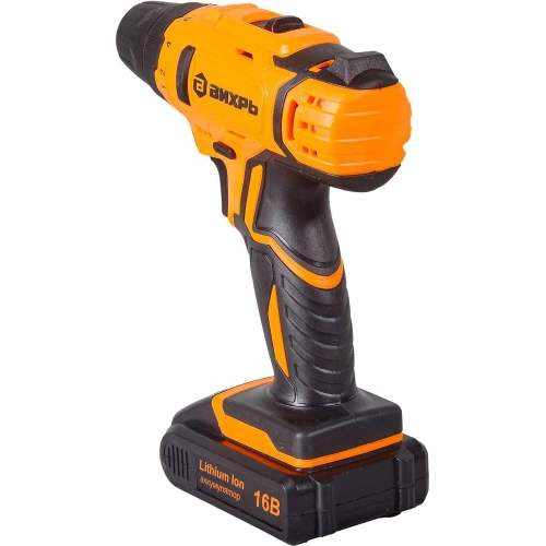 Аккумуляторная дрель-шуруповерт Вихрь ДА-16Л-2КА с набором оснастки, 65 предметов 72/14/49 фото 5