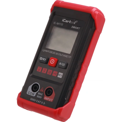 Цифровой смарт мультиметр iCarTool с подсветкой экрана CATII 600V IC-M110 фото 10 Цифровой смарт мультиметр iCarTool с подсветкой экрана CATII 600V IC-M110 фото 10