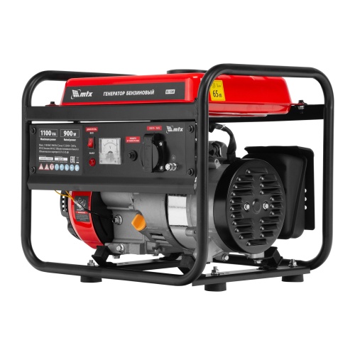 Генератор бензиновый RS-1500, 1,1 кВт, 230В, ручной стартер MTX фото 35