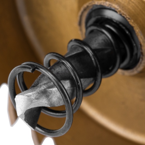 Коронка по металлу HSS, 45 мм, нитридтитановое покрытие Denzel фото 5