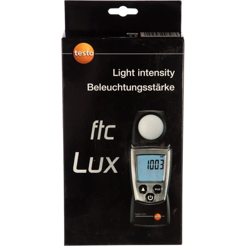 Измеритель освещенности люксметр Testo 540 00000000837 0560 0540 0560-0540-СП фото 8 Измеритель освещенности люксметр Testo 540 00000000837 0560 0540 0560-0540-СП фото 8