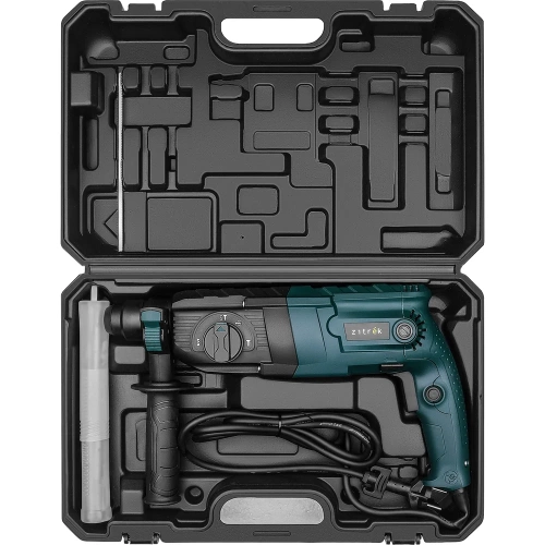 Перфоратор сетевой Zitrek ZKH800 в кейсе, с набором из 5 буров, 800 Вт 085-1051 фото 9 Перфоратор сетевой Zitrek ZKH800 в кейсе, с набором из 5 буров, 800 Вт 085-1051 фото 9