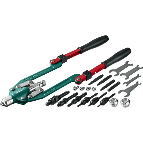 Комбинированный складной заклепочник в кейсе KRAFTOOL Combo3-M12 3 вида заклёпок 31182_z01 Комбинированный складной заклепочник в кейсе KRAFTOOL Combo3-M12 3 вида заклёпок 31182_z01