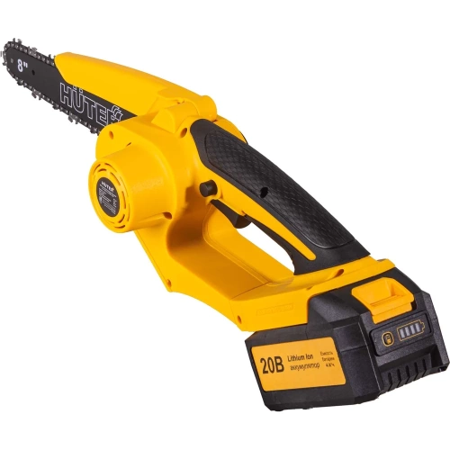 Электропила аккумуляторная Huter ELS-20/8-Li-2К-BL 70/10/40 фото 6