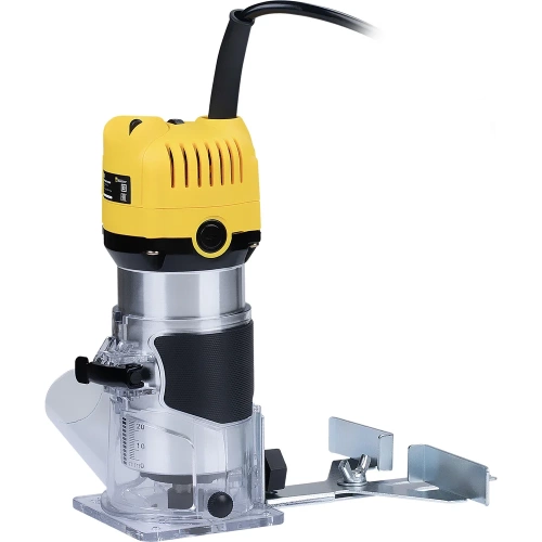 Кромочный фрезер Kolner с регулировкой оборотов 500Вт, цанга 6мм, глубина 4 мм, KR 500, 8031400056 фото 6