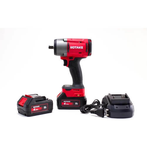 Гайковерт аккумуляторный ударный Rotake 1/2 1180 Нм, 18В, акб (4Ач) 2шт, в кейсе RC-8812 Гайковерт аккумуляторный ударный Rotake 1/2 1180 Нм, 18В, акб (4Ач) 2шт, в кейсе RC-8812