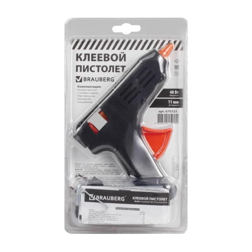 Клеевой пистолет BRAUBERG 670323 фото 4 Клеевой пистолет BRAUBERG 670323 фото 4