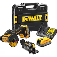 Аккумуляторная отрезная машина Dewalt DCS438E2T, 18 В, 76 мм, 20000 об/мин, с 2 АКБ 1.7 Ач и ЗУ, в кейсе TSTAK DCS438E2T-QW
