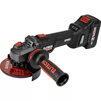 Шлифмашина угловая аккумуляторная Elitech CAG 2012BL (125мм,20В,2х4Ач,BL) HD 210316