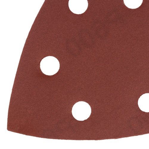 Треугольник абразивный на ворc. подложке под "липучку", перф., P 600, 150х150х100 мм, 5 шт. Denzel фото 3