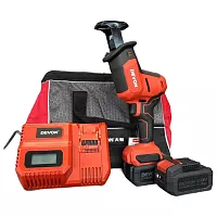 Аккумуляторная сабельная пила DEVON 2 АКБ 4 Ач, З/У, сумка 5830-LI-20-SET