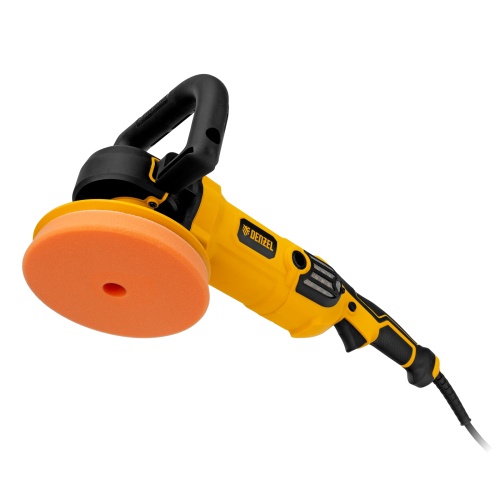 Машина полировальная CP-180, 1400 Вт, 180 мм, 0-3000 об/мин Denzel фото 4