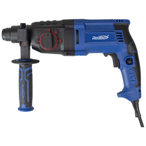 Перфоратор электрический Redbo RHD-24/950 (950Вт, 24мм, три режима, 1.7Дж, 0-1000об/мин, кейс) 39834 фото 5