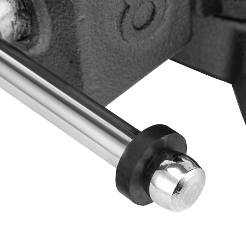 Тиски слесарные BVH-200, 200 мм, поворотные, стальная направляющая, с наковальней //Denzel фото 13