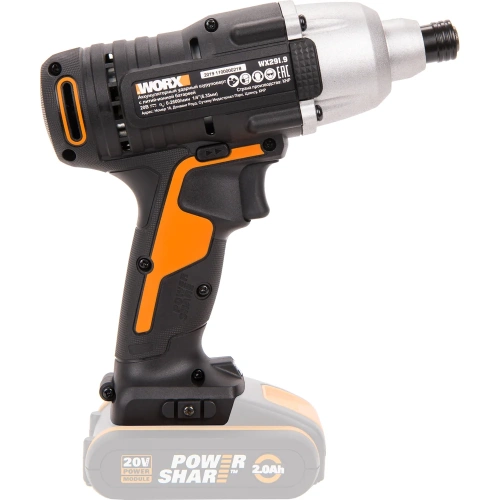 Ударный аккумуляторный винтоверт WORX WX291.9 фото 4