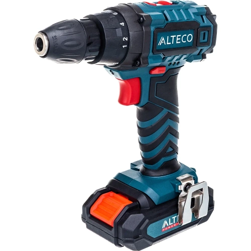 Аккумуляторная дрель-шуруповёрт Alteco CD 2110Li X2 30209 фото 4