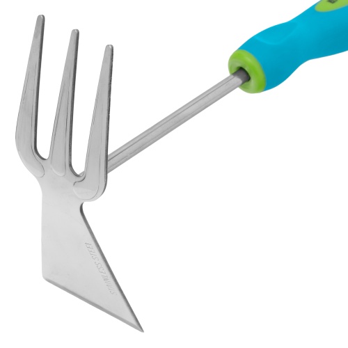 Мотыжка комбинированная, 70 х 290 мм, нержавеющая сталь, двухкомпонентная рукоятка, Premium Plus, Palisad фото 2