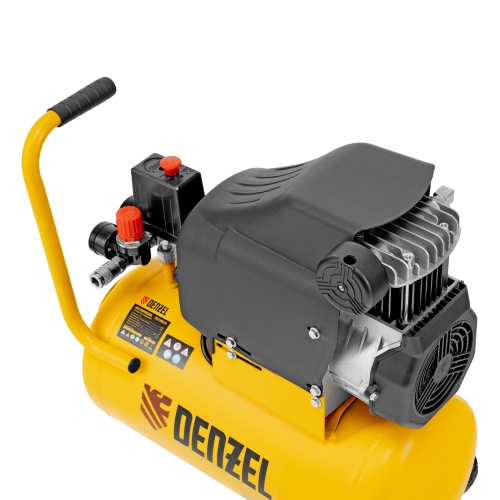 Компрессор воздушный DLC1300/24 безмасляный 1.3 кВт, 24 литра, 206 л/мин Denzel фото 10 Компрессор воздушный DLC1300/24 безмасляный 1.3 кВт, 24 литра, 206 л/мин Denzel фото 10