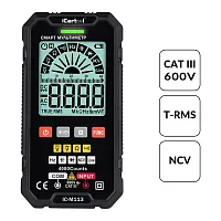 Цифровой смарт-мультиметр iCarTool с подсветкой экрана CATIII 600V, TrueRMS IC-M113