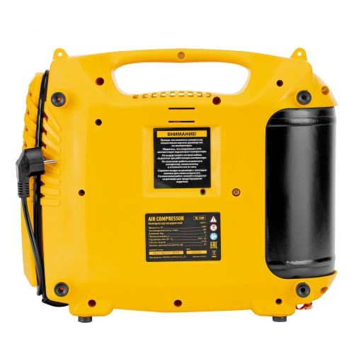 Компрессор воздушный DL1300, 10 бар, 1,3 кВт 180 л/мин 5 л, с набором аксессуаров Denzel фото 7 Компрессор воздушный DL1300, 10 бар, 1,3 кВт 180 л/мин 5 л, с набором аксессуаров Denzel фото 7