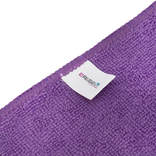 Салфетка из микрофибры для пола, 500 x 600 мм, фиолетовая, Home Palisad фото 4