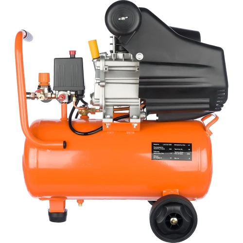 Поршневой масляный компрессор Gigant (24 л; 8 бар; 240 л/мин) LAS 24/1500 фото 9