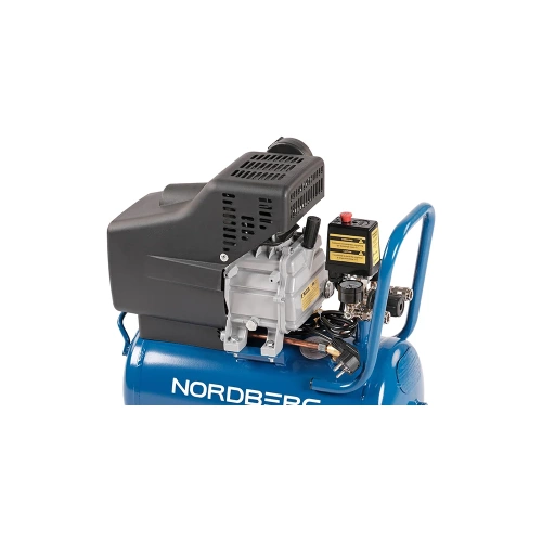 Компрессор поршневой NORDBERG 220 В, ресивер 24 л, 240 л/мин NCE25/241 фото 5 Компрессор поршневой NORDBERG 220 В, ресивер 24 л, 240 л/мин NCE25/241 фото 5