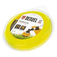 Леска для триммера, квадрат 2 мм х 57 м, блистер Flex cord Denzel