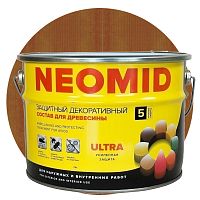 Пропитка для древесины Neomid Bio Color Ultra Орегон 9 л