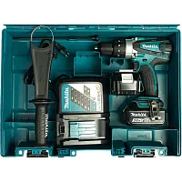 Аккумуляторная дрель-шуруповерт Makita DHP458RFE