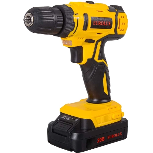 Дрель-шуруповерт аккумуляторная ДА-20/2Li Eurolux 72/14/52 Дрель-шуруповерт аккумуляторная ДА-20/2Li Eurolux 72/14/52