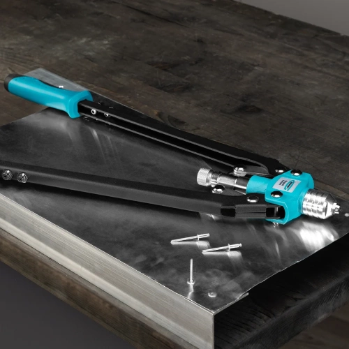 Двуручный усиленный заклепочник 520мм, 3.2-4.0-4.8-6.0-6.4 GROSS 40409 фото 9