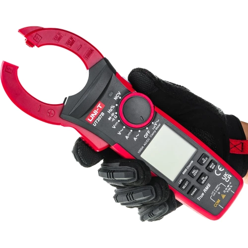 Токоизмерительные цифровые клещи UNI-T UT207B TrueRMS, AC/DC, 1000A, 00-0004256 фото 4 Токоизмерительные цифровые клещи UNI-T UT207B TrueRMS, AC/DC, 1000A, 00-0004256 фото 4