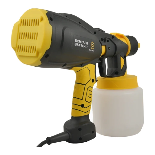 Электрический окрасочной пистолет SCHTAER 220V/50Hz, 650W, сопло 1.8 S641E-18 фото 5