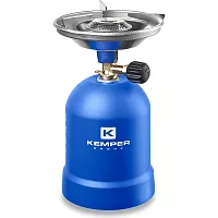 Горелка (плитка) KEMPER без пьезоподжига, с регулировкой пламени KE2009