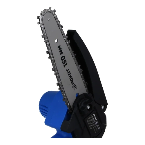 Электропила аккумуляторная РОКОТ, 2АКБ, шина 150 мм, 2.0 Ач Li-ion, пластиковый кейс 691-187 фото 6