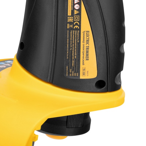 Триммер электрический TE-350, 350 Вт, 260 мм, катушка полуавтомат Denzel фото 23