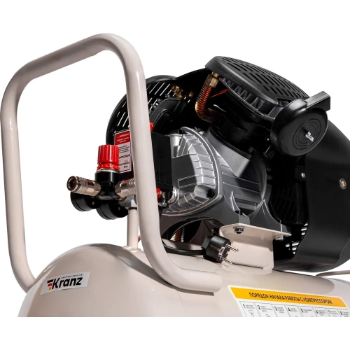 Компрессор воздушный Kranz KR-2200/50, 2200Вт, 400 л/мин, 50л KR-16-1153 фото 7 Компрессор воздушный Kranz KR-2200/50, 2200Вт, 400 л/мин, 50л KR-16-1153 фото 7