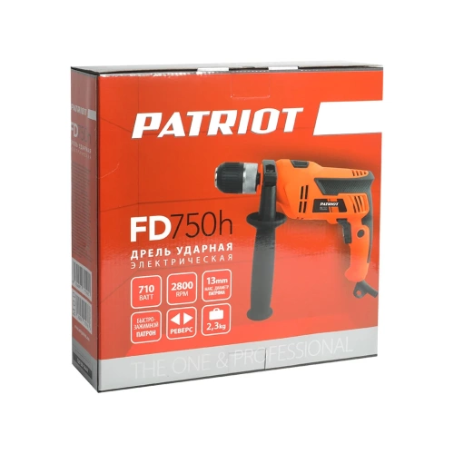 Ударная электрическая дрель Patriot FD750h 120301444 фото 11