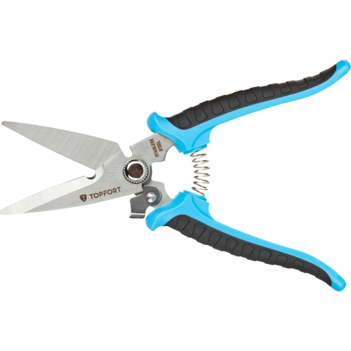 Ножницы по металлу Topfort 8 ручки прорезинованные, сталь 1704753 фото 8 Ножницы по металлу Topfort 8 ручки прорезинованные, сталь 1704753 фото 8